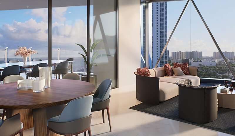 Bentley Residences Luxury Tower, Miami Beach Florida USA