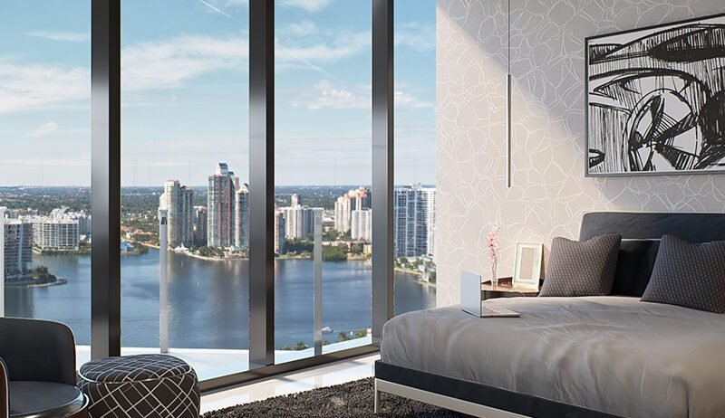 Bentley Residences Luxury Tower, Miami Beach Florida USA