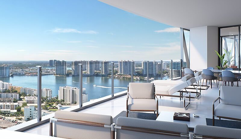 Bentley Residences Luxury Tower, Miami Beach Florida USA